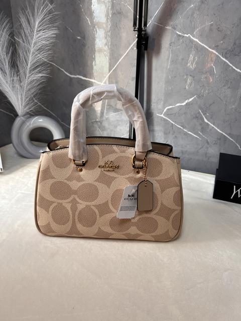 COACH Double Rounded bag — Khaki