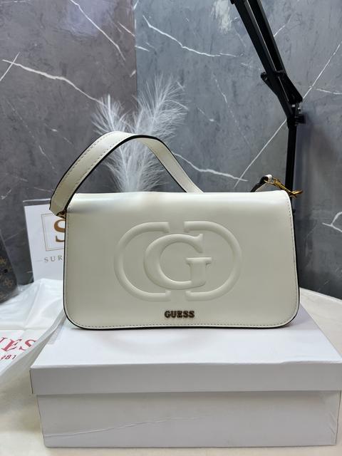 Guess Flap Bag — Cream